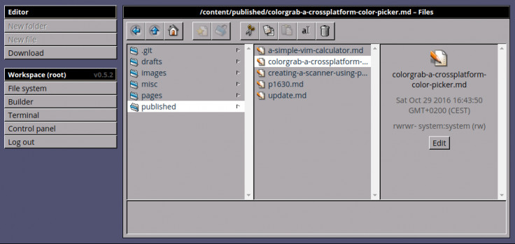File manager